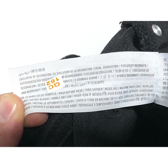 Hollister Skinny Advanced Stretch Jeans Women 26x30 Distressed Whimsigoth Grunge - Picture 10 of 10